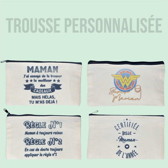 Trousse personnalisée